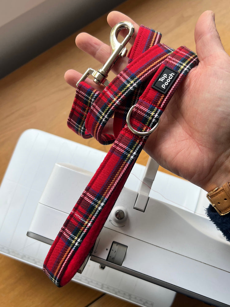 Royal Stewart Tartan Dog Lead