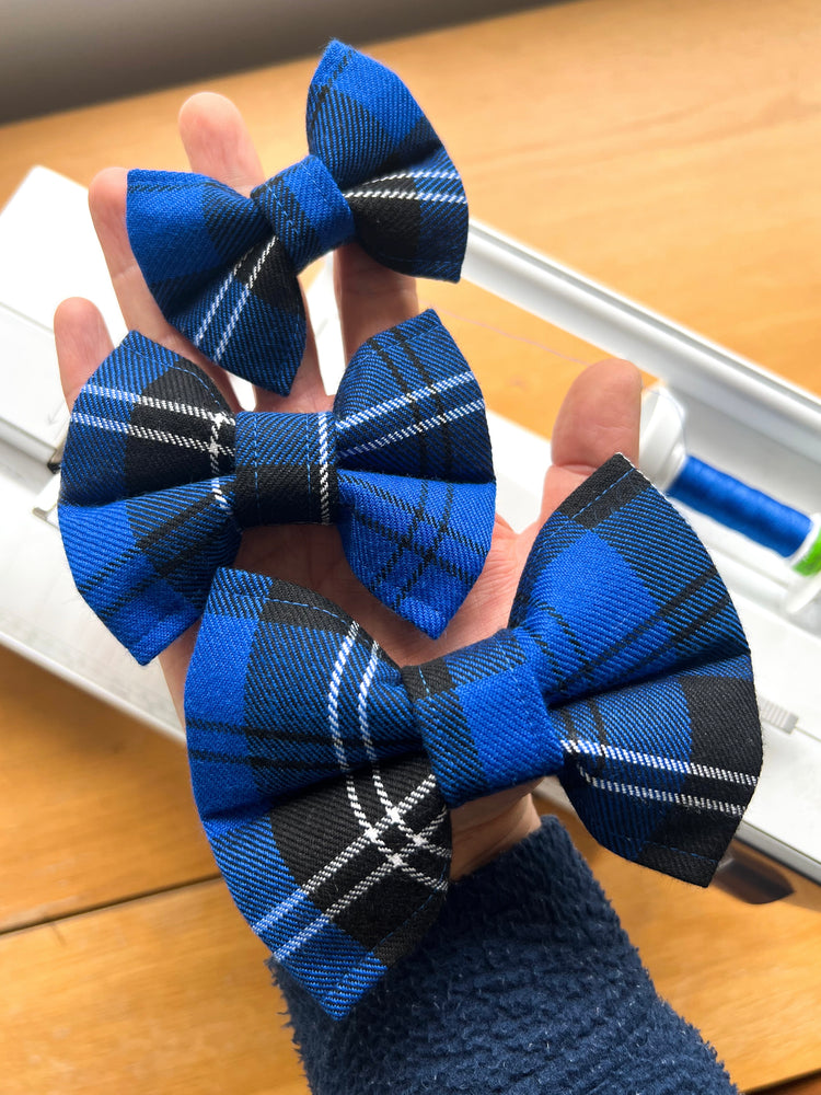 Royal Blue Dog Bow Tie