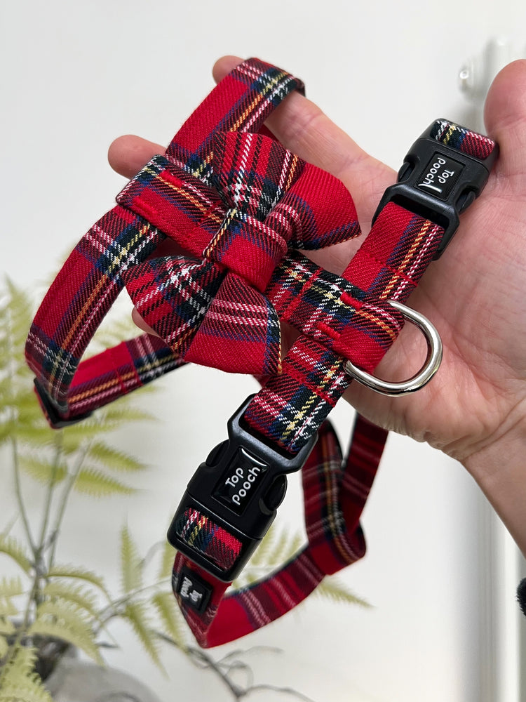 Royal Stewart Tartan Dog Harness