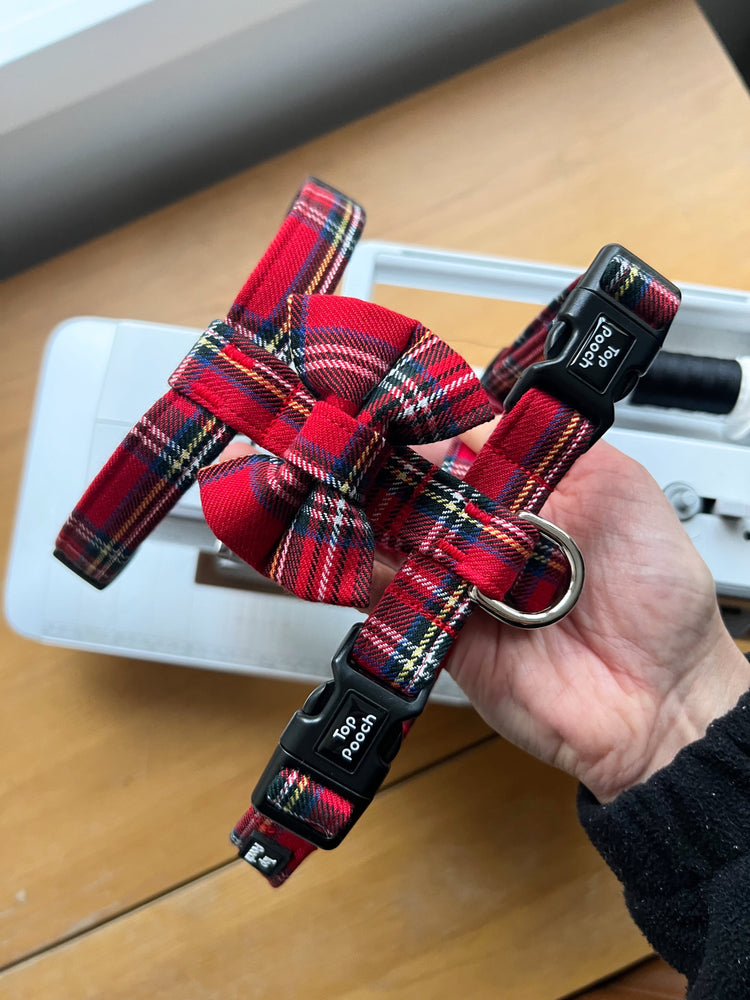 Royal Stewart Tartan Dog Harness