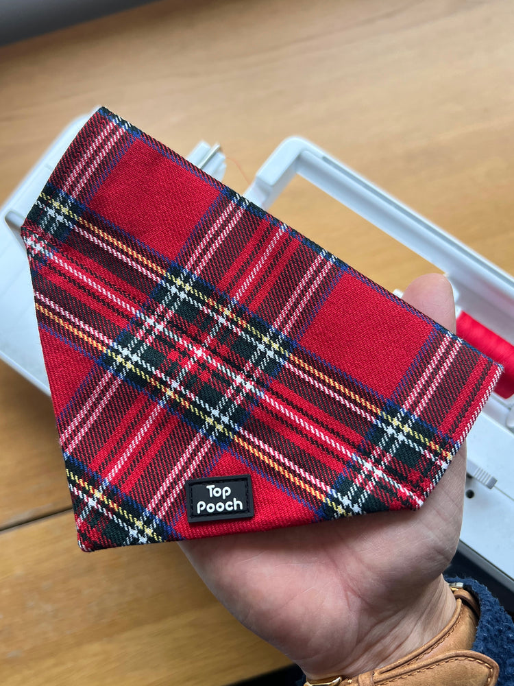 Royal Stewart Tartan Dog Bandana