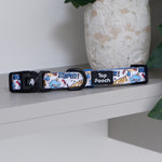 Superhero Dog Collar (Large Left)
