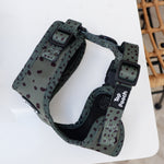 Animal Dog Harness (original logo) - Khaki Green