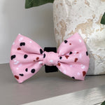 Confetti Bow Tie - Pastel Pink