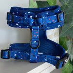 Confetti Dog Harness - Blue